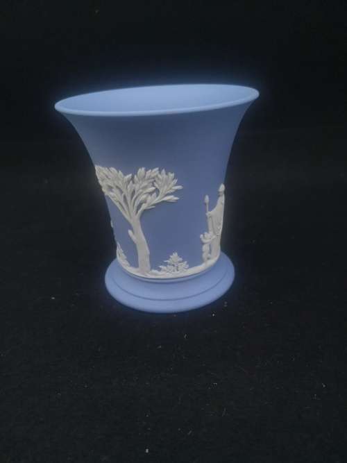Blue Wegdewood vase