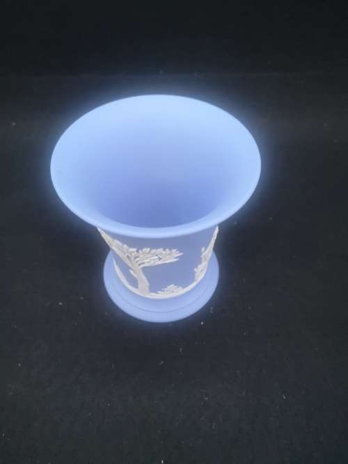 Blue Wegdewood vase