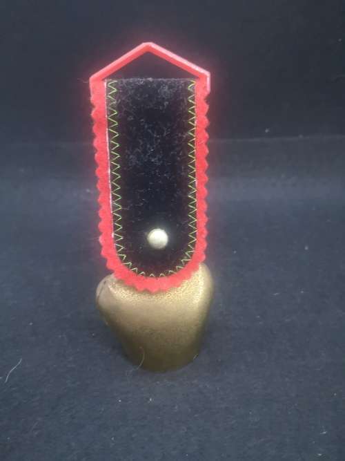 Small cow bell Switzerland embroidered