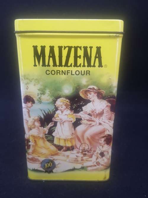 Maizena cornflour tin