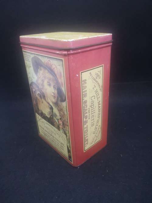 T Hill Mansfield`s Capillaris tin