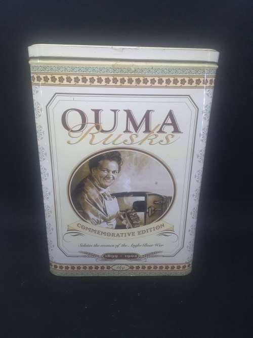 Ouma rusk 1kg tin 1899-1902 Commemorative edition