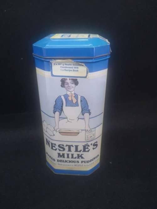 Nestle milk  tin