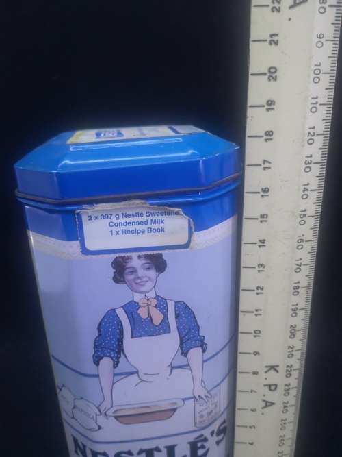 Nestle milk  tin