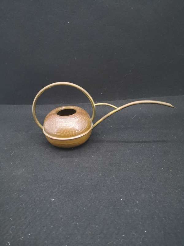 Small vintage copper watering can