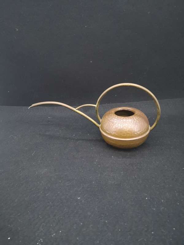 Small vintage copper watering can