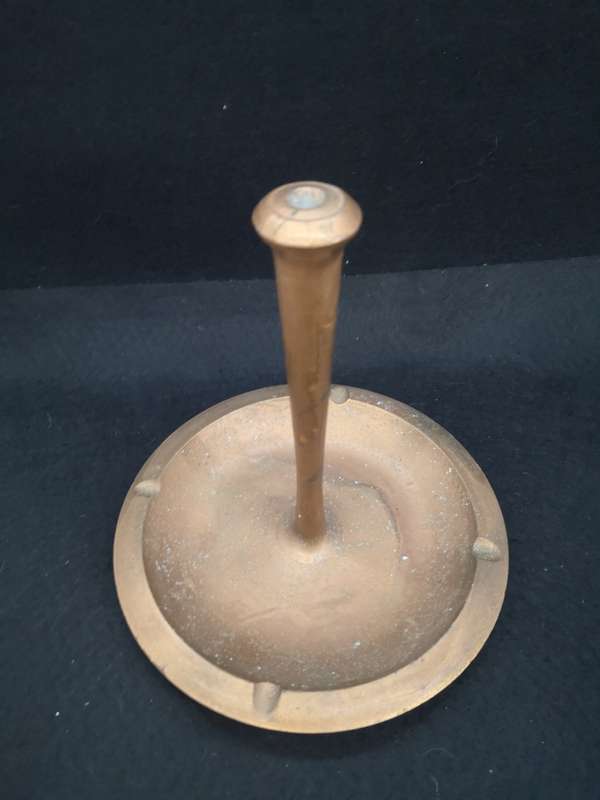 Vintage copper ashtray/candle holder?