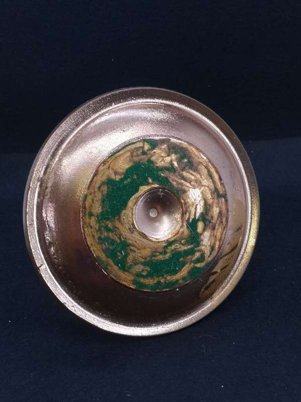 Vintage copper ashtray/candle holder?