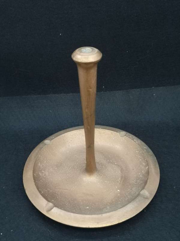 Vintage copper ashtray/candle holder?