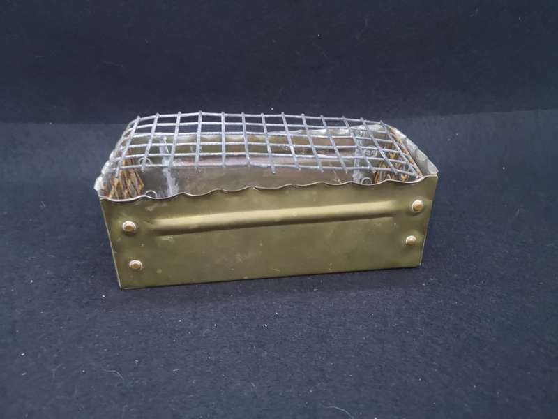 Vintage brass flower vase - hand made Lustre Ware - Solid Brass Cape Town