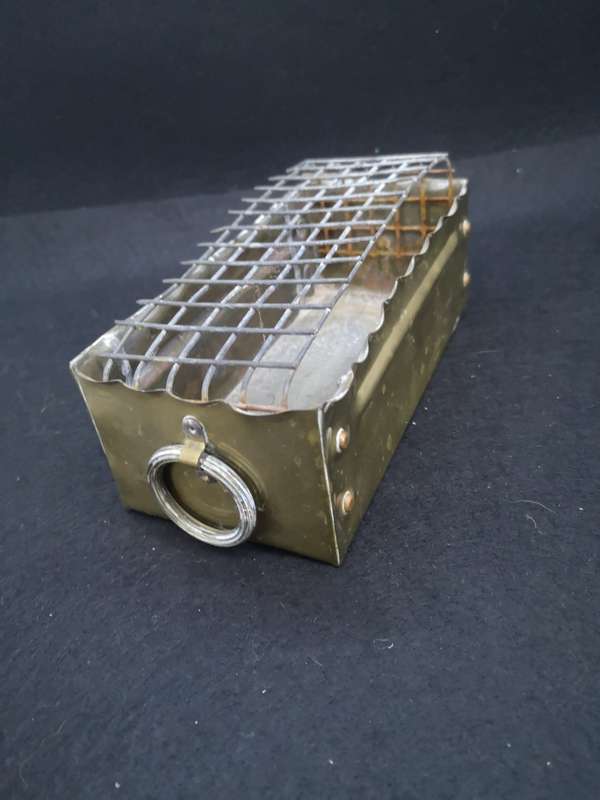 Vintage brass flower vase - hand made Lustre Ware - Solid Brass Cape Town
