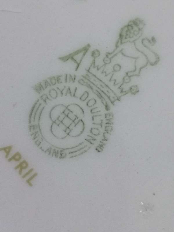 Royal Doulton April Cake plate