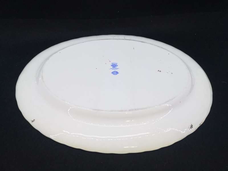 Antique Victorian Copeland Mandarin Pattern large oval serving platter
