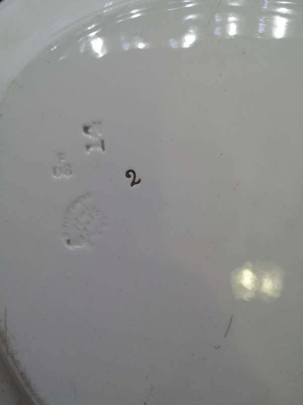 Antique Victorian Copeland Mandarin Pattern large oval serving platter
