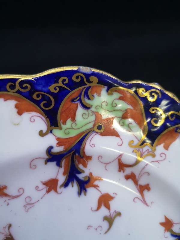 Imari look side plate