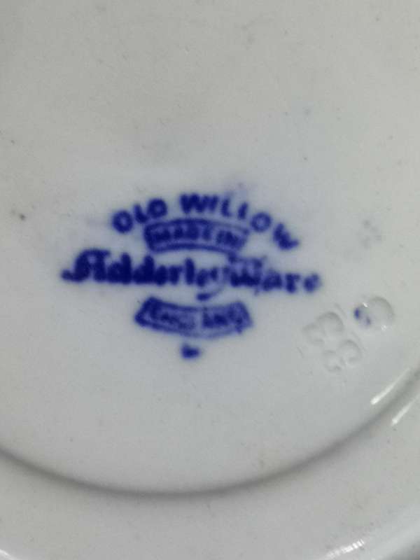 Vintage 1930`s Adderley Ware plate