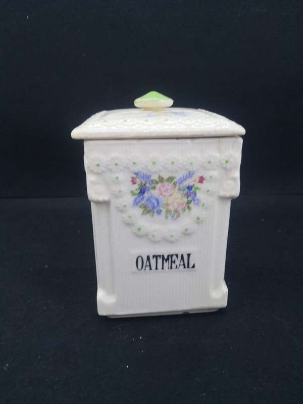 Ceramic Cannister - hairline crack