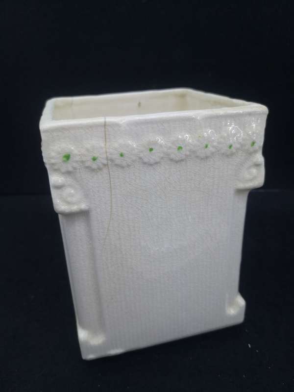 Ceramic Cannister - hairline crack