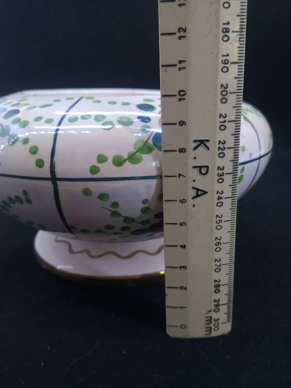 Hand painted vase Grata C.I