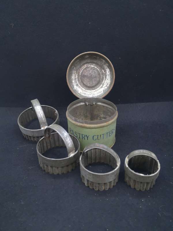 Tala pastry cutter tin with cookie cutters!