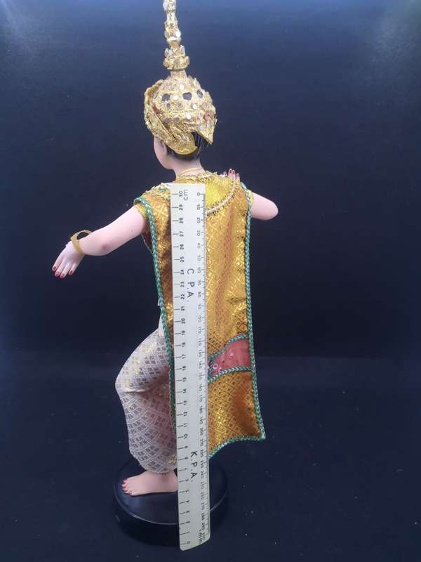 Asian Art Factory LTD. Piya doll Thailand vinyl or rubber dancing lady