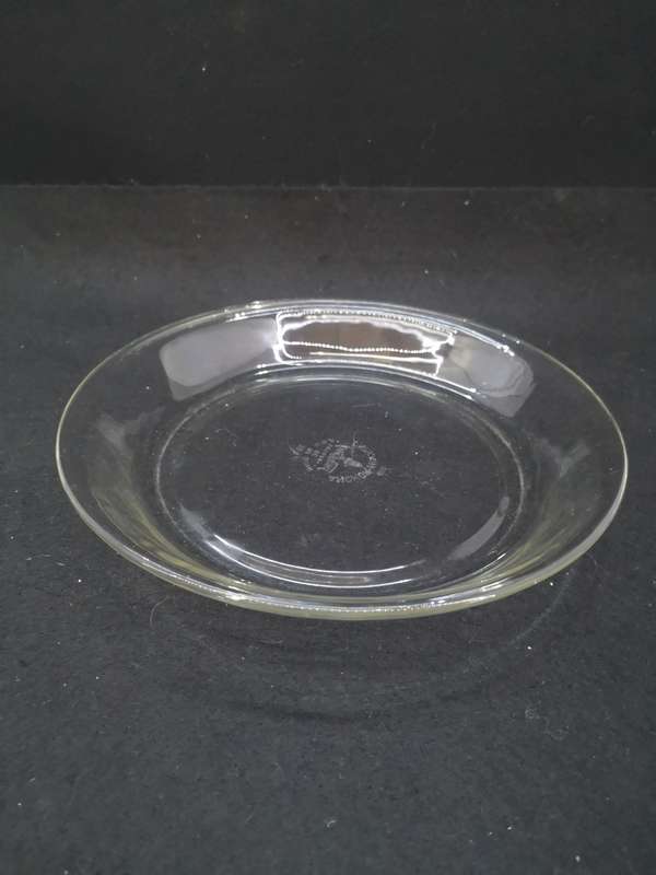 Anchor Hocking Fire King pie dish clear