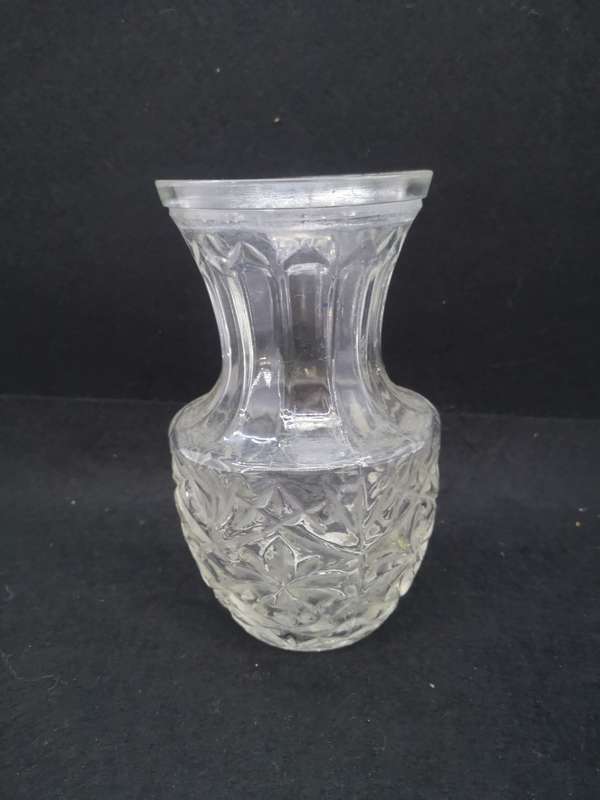 Vintage glass vase