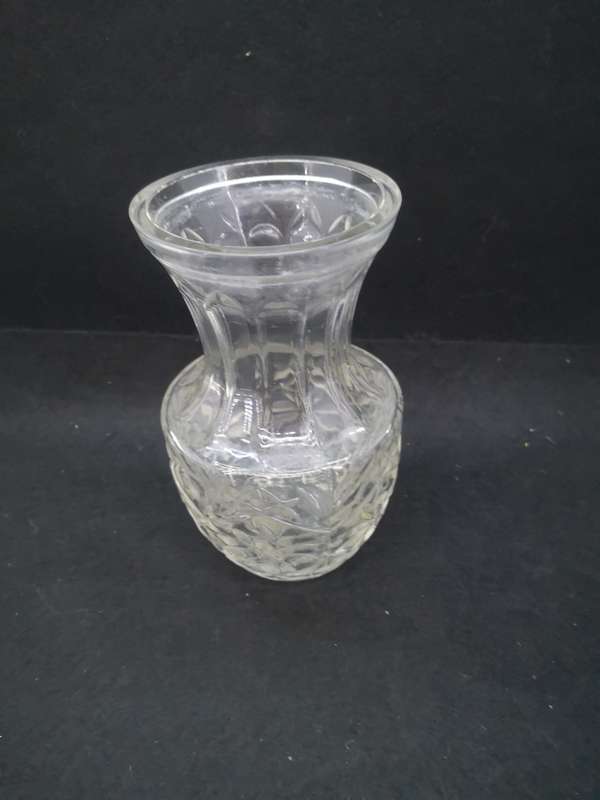 Vintage glass vase