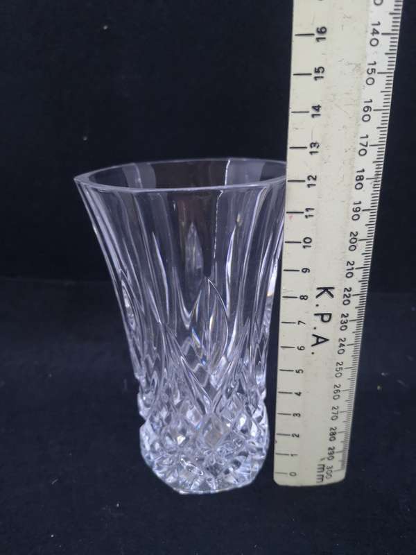 Vintage glass vase