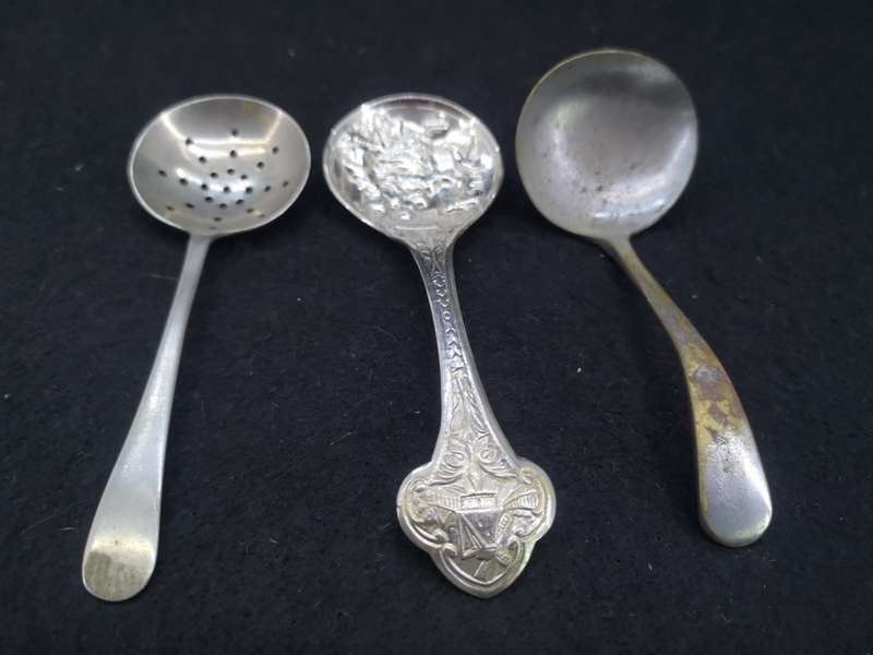 Vintage sugar spoon collection