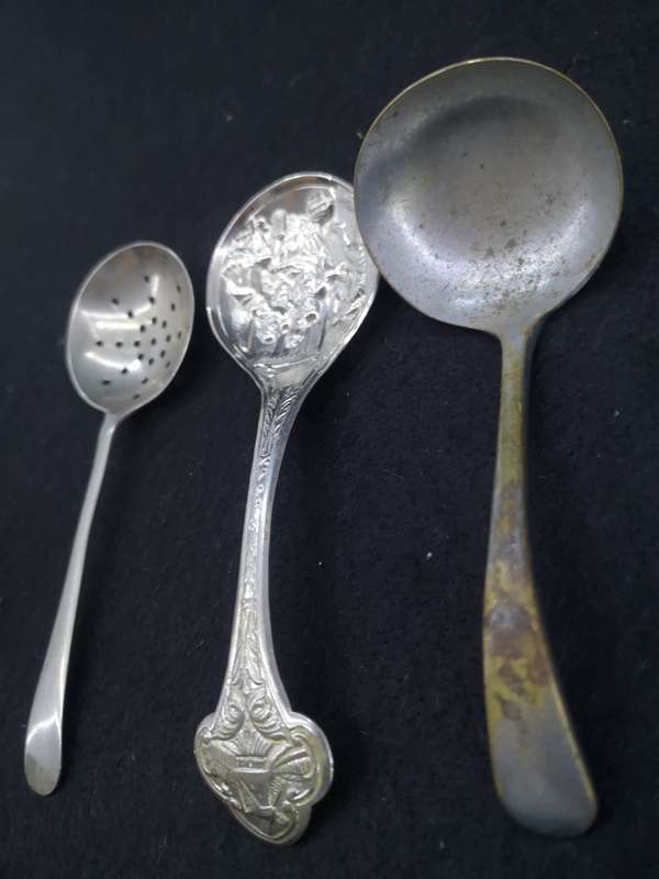 Vintage sugar spoon collection