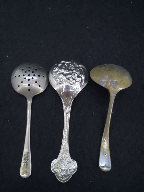 Vintage sugar spoon collection