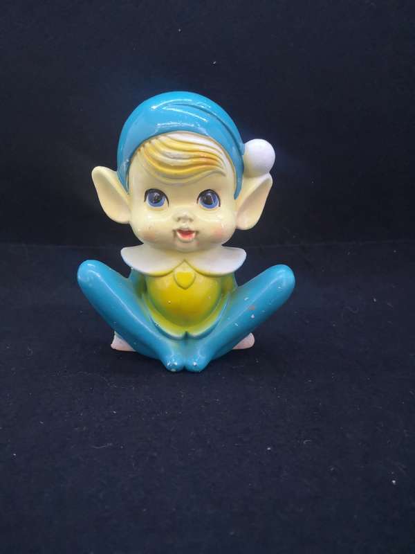 RARE vintage Brinns Japan ceramic pixie