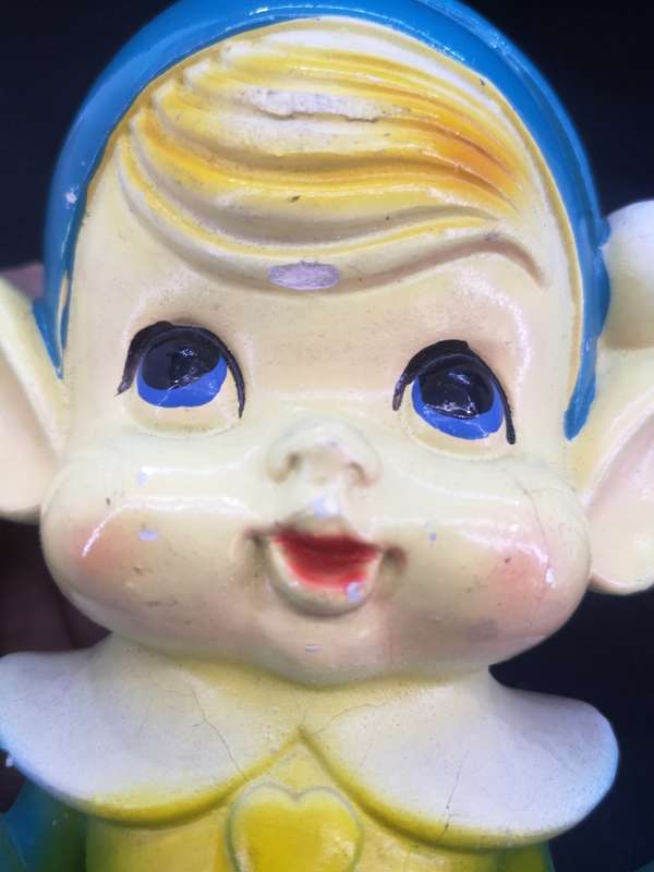 RARE vintage Brinns Japan ceramic pixie
