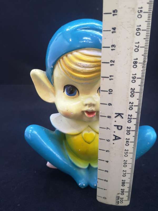 RARE vintage Brinns Japan ceramic pixie