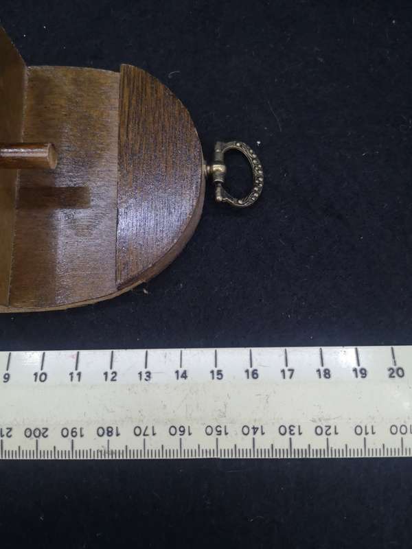 Wooden Bell shape thimble display wall hanging