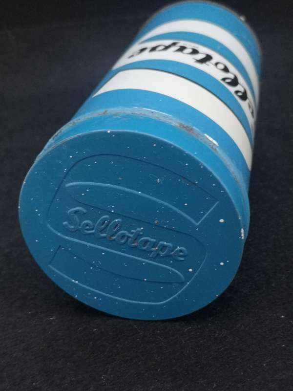 Sellotape tin