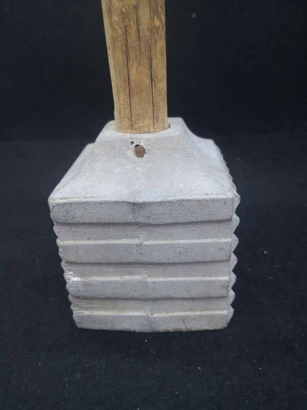 Vintage solid meat mallet