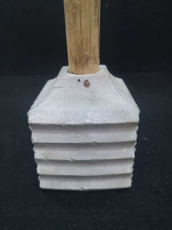 Vintage solid meat mallet