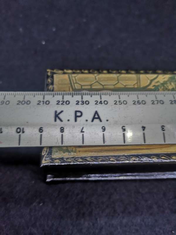 Vintage lacquer jewelry box