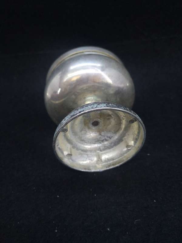 Silver plated vintage posy vase