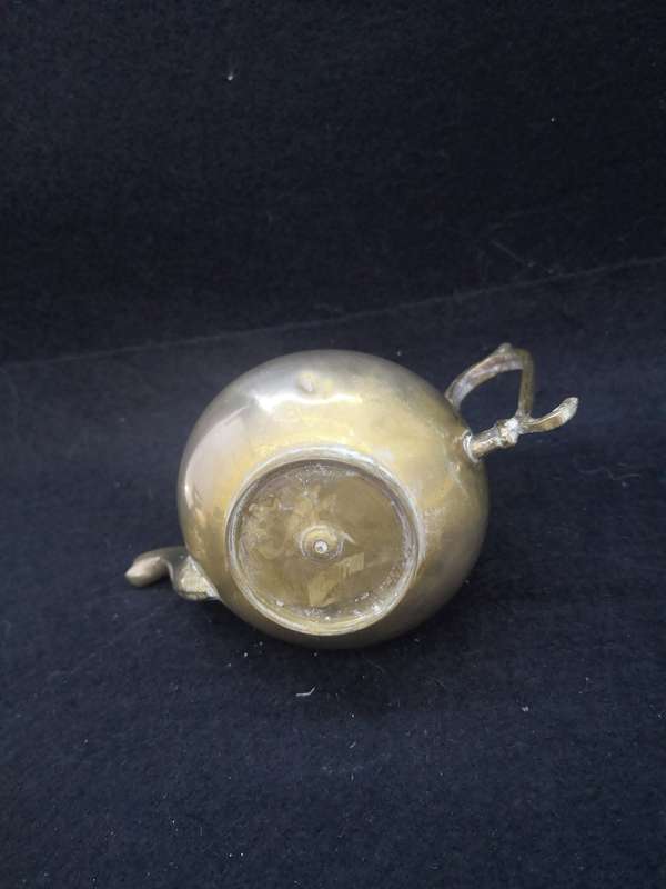 Small brass tea pot