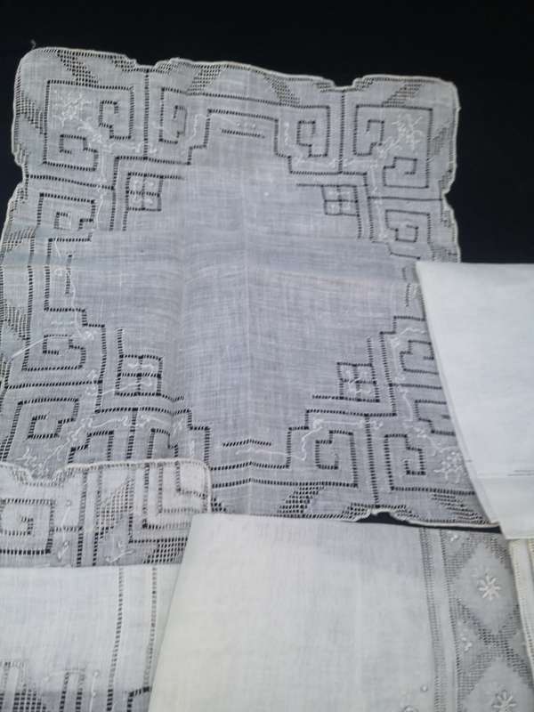Vintage assortment of ladies hankies