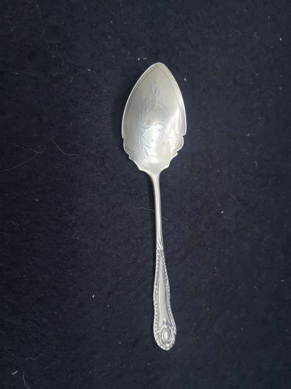 Vintage electroplated spoon
