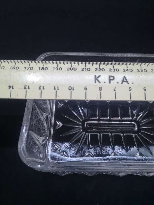 Cased glass bowl