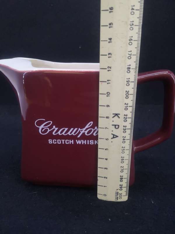 Crawfords Scotch Whisky jug