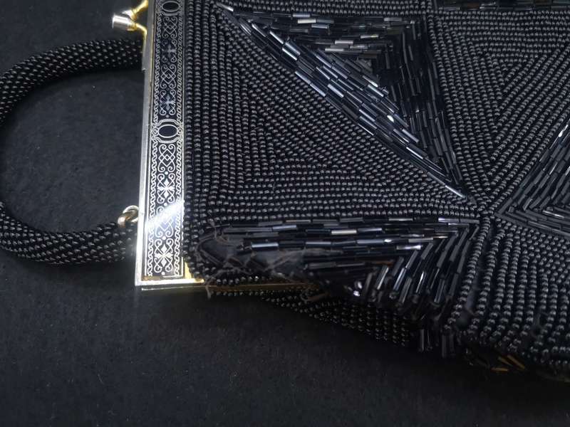 Vintage beaded handbag