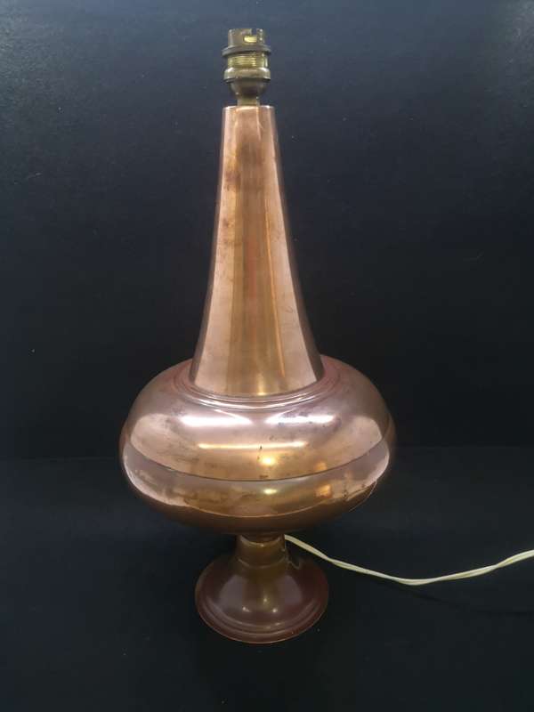 Stunning Copper lamp - not working