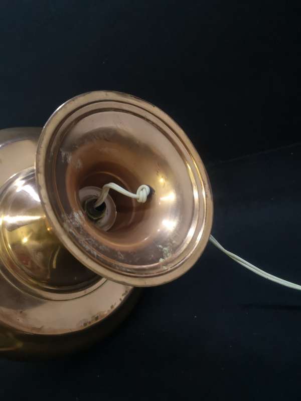 Stunning Copper lamp - not working