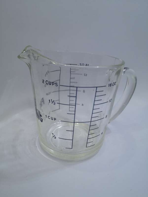 Vintage Fire King jug 500ml